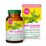 MegaFood Hair Growth Support Capsules front view with packaging