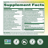 MegaFood Iron-Free Multivitamin side view showing tablet size