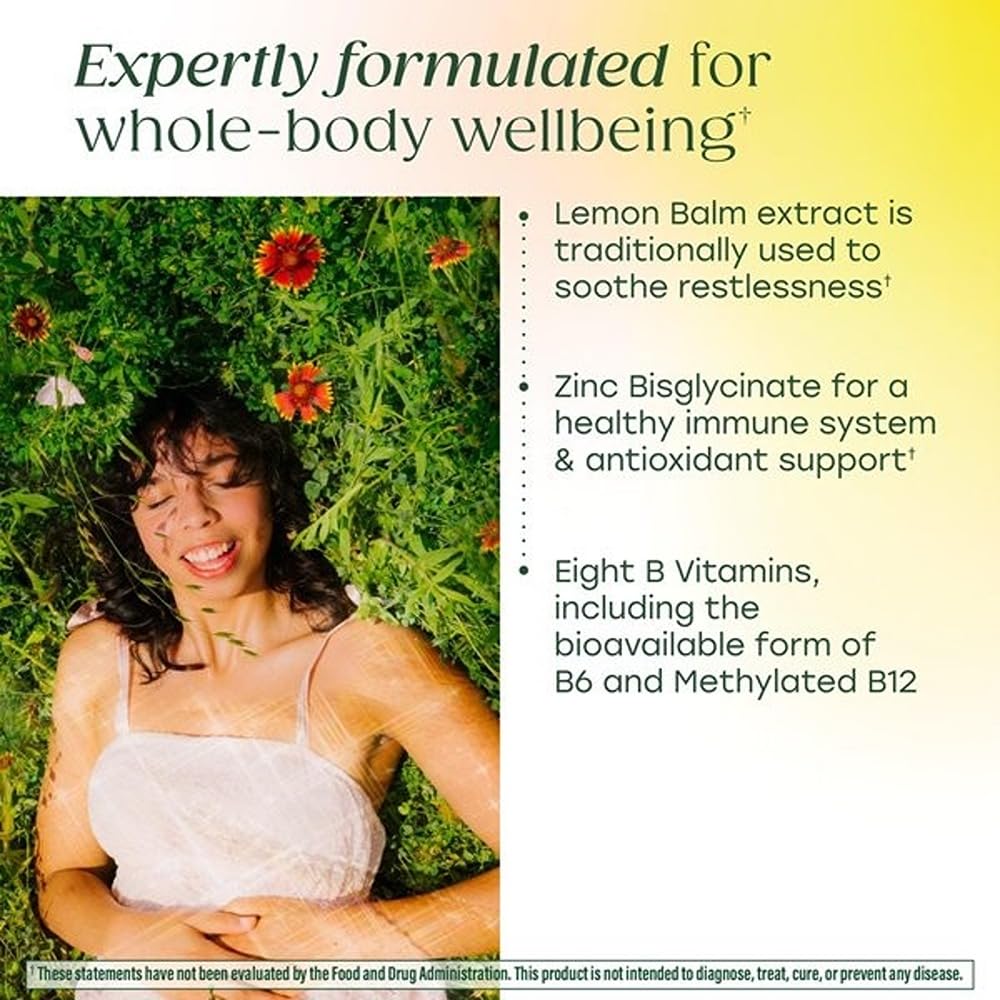 MegaFood L-Theanine B Complex 200mg ingredients list