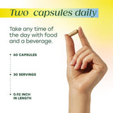 MegaFood Lions Mane Mushroom Capsules ingredients list