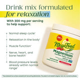 MegaFood Magnesium daily wellness & Calm Drink Mix raspberry lemonade drink