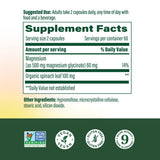 MegaFood Magnesium Glycinate 500mg supplement capsules close-up