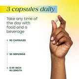 MegaFood Magnesium Threonate 2000mg capsules close-up
