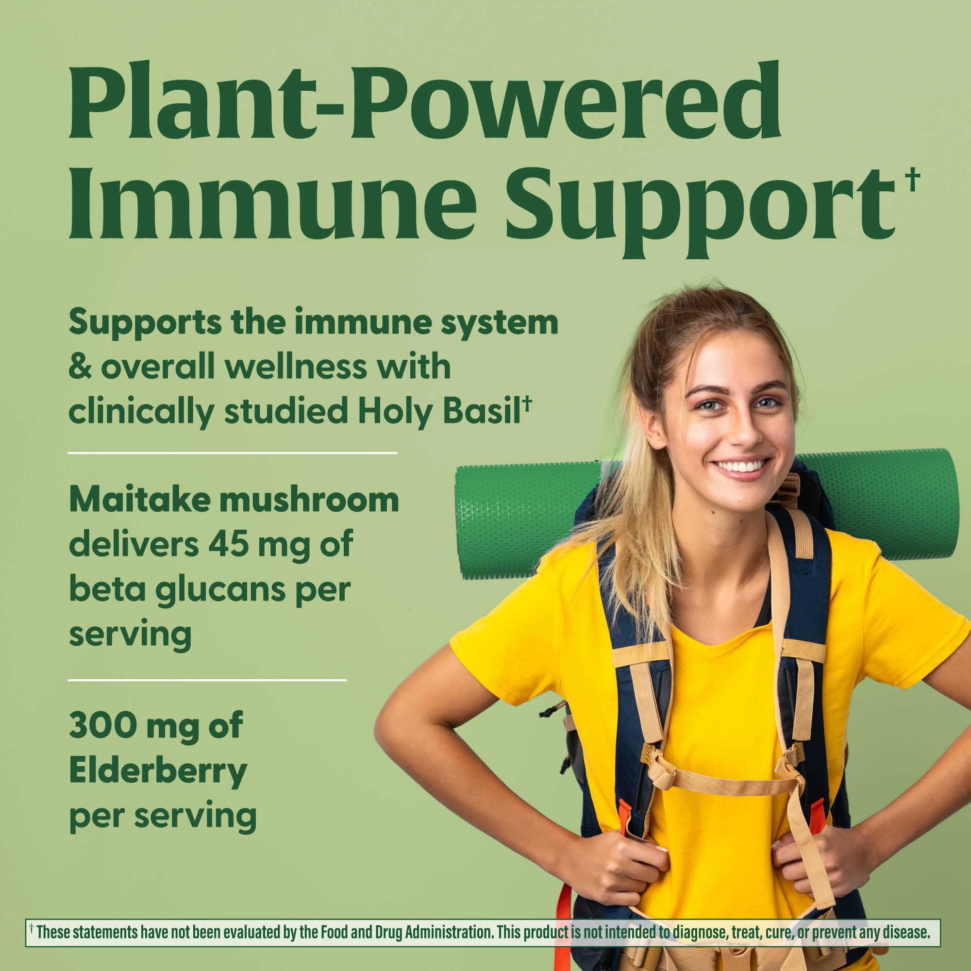 MegaFood Maitake Mushroom Supplement ingredients list