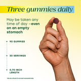 MegaFood Men's 55+ Multivitamin Gummies with fresh strawberries