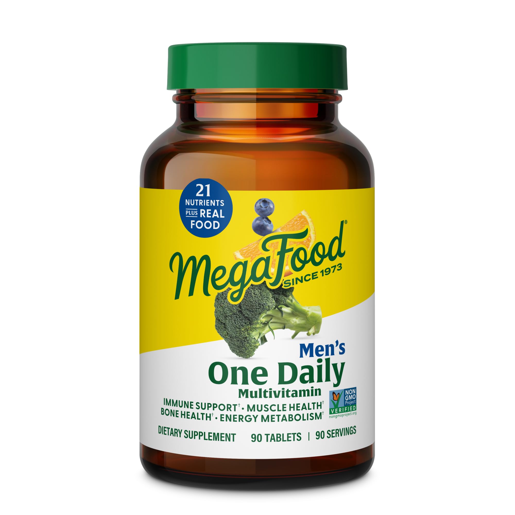 MegaFood Men's Multivitamin 227g front view