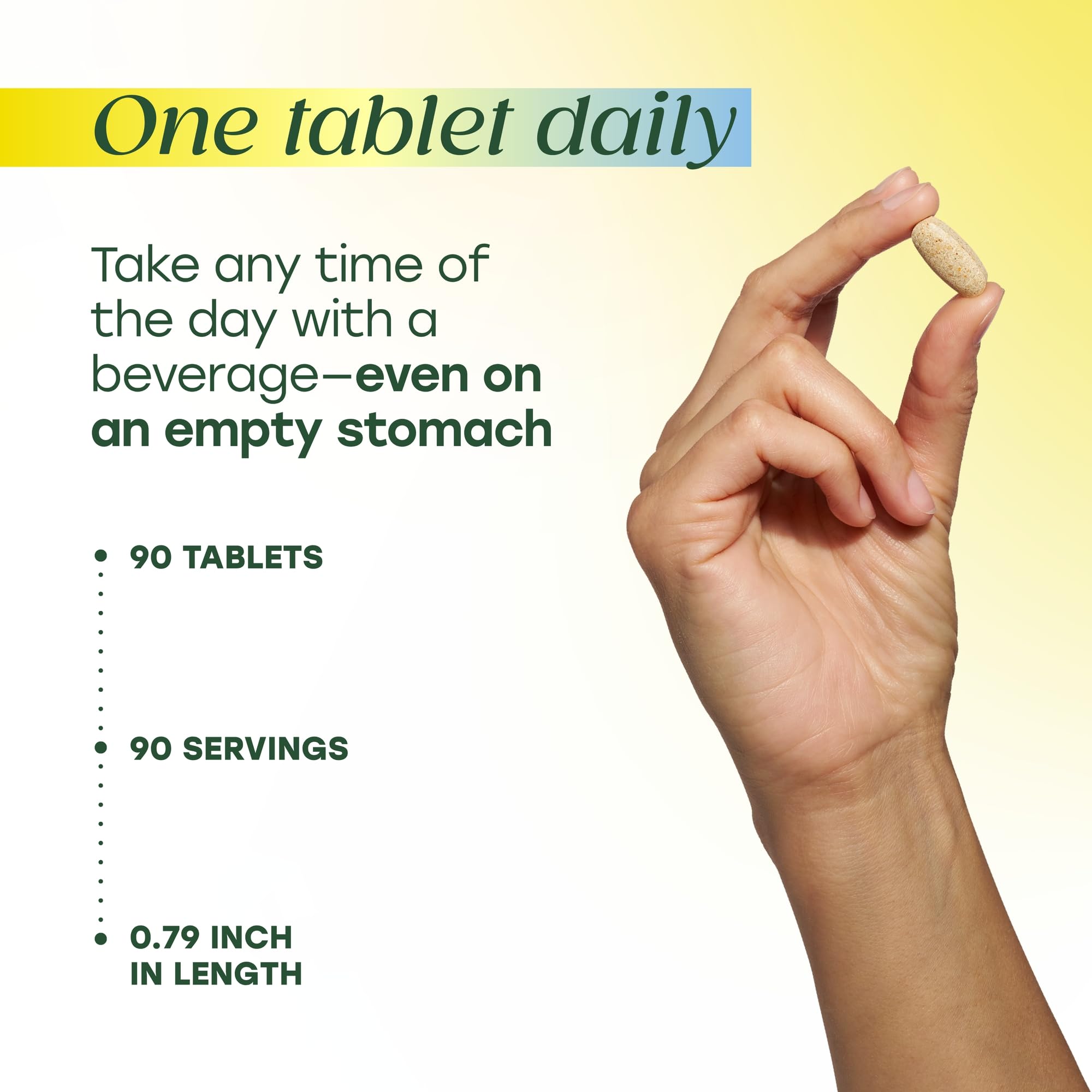MegaFood Men's Multivitamin 227g on a kitchen counter