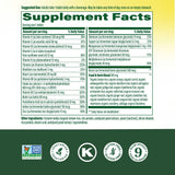 MegaFood Men's Multivitamin 40+ side view showing tablet size