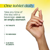 MegaFood Men's One Daily Multivitamin on a wooden table