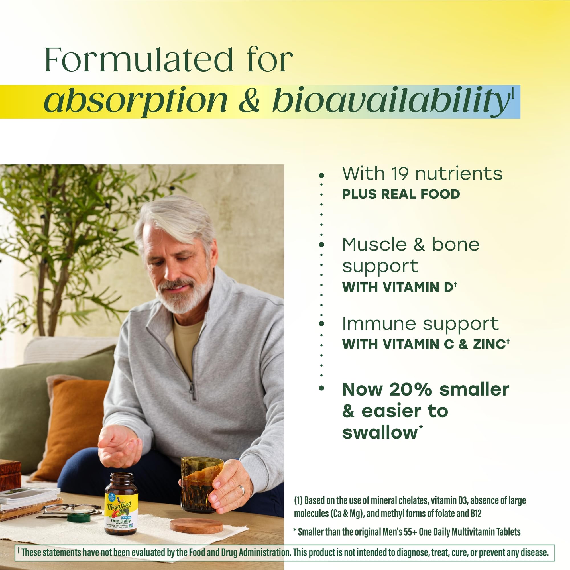 MegaFood Men's One Daily Multivitamin packaging