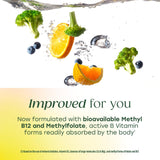 MegaFood Multivitamin back view with label