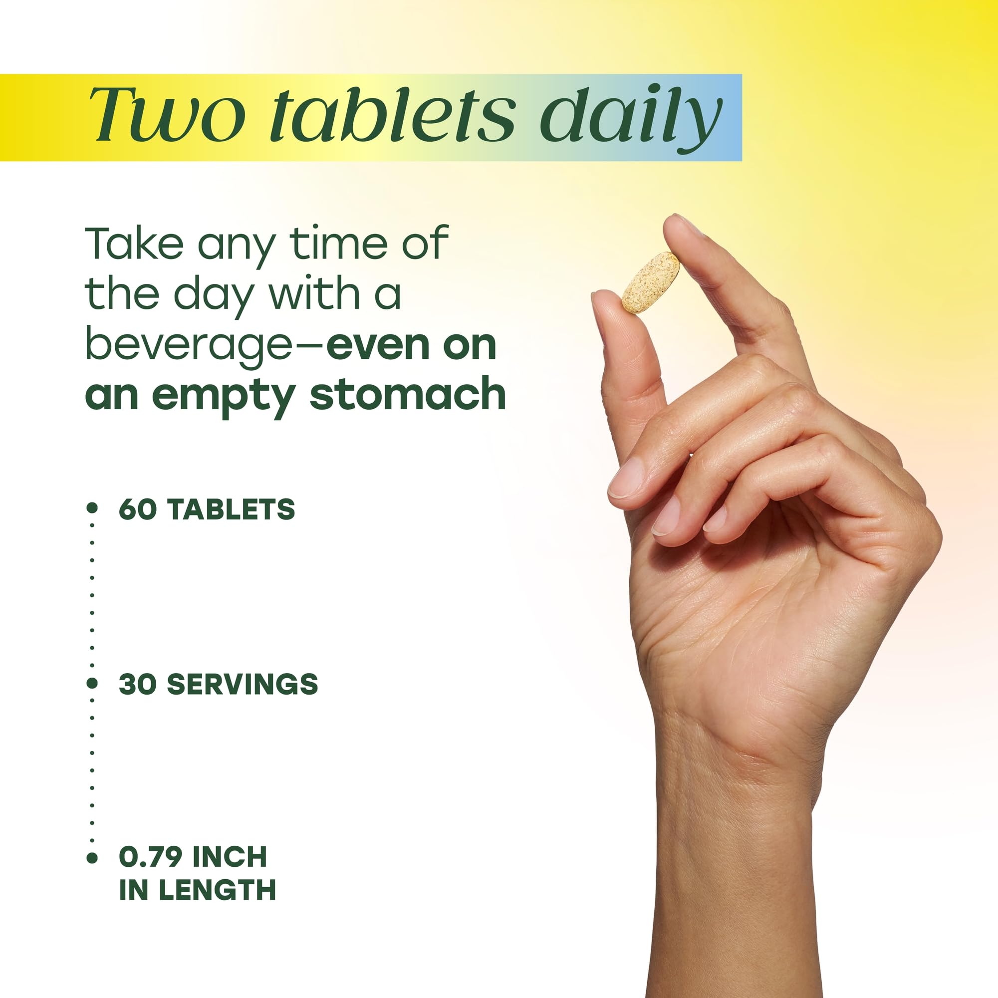 MegaFood Multivitamin for Fifties 231g capsules on a table