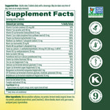 MegaFood Multivitamin for Fifties packaging side view