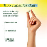 MegaFood Omega 3-6-9 Vegan Supplement showing dosage instructions