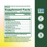 MegaFood Omega 3-6-9 Vegan Supplement side view showing capsules