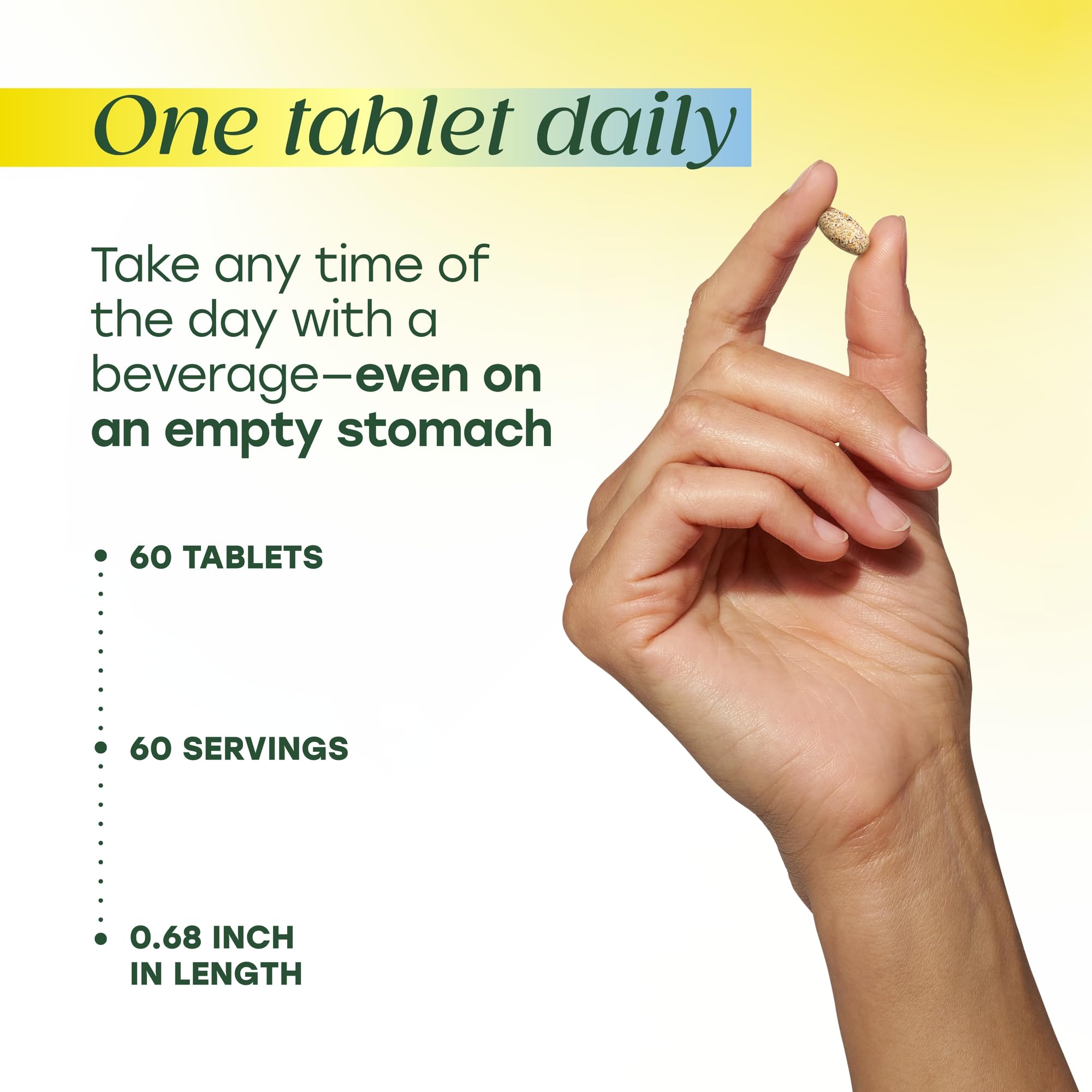 MegaFood One Daily Multivitamin with real food ingredients