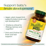 MegaFood Prenatal DHA & Choline bottle side view