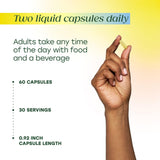 MegaFood Prenatal DHA & Choline bottle with dosage instructions