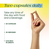 MegaFood Reishi Mushroom Capsules bottle with a natural background