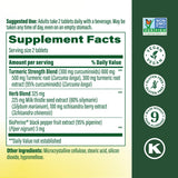 MegaFood Turmeric Strength Blend 227g side view