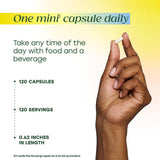 MegaFood Vitamin D3 & K2 capsules with fresh vegetables