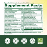 MegaFood Whole Body Multivitamin for Women 60 Capsules side view