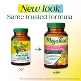 MegaFood Women Over 55 One Daily Multivitamin back view