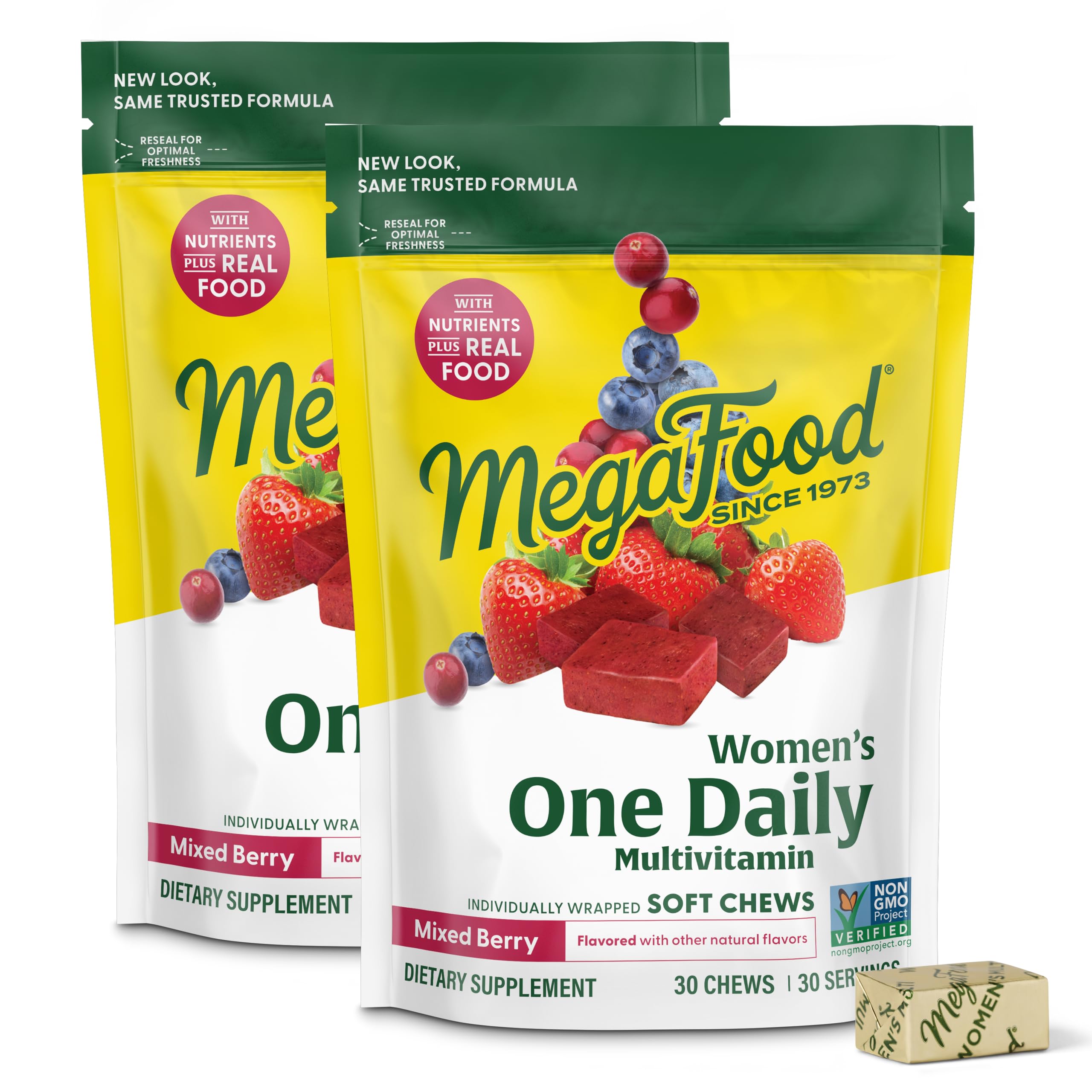 MegaFood Women's Multivitamin Soft Chews front view