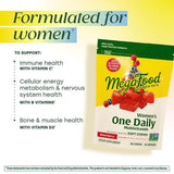 MegaFood Women's Multivitamin Soft Chews mixed berry flavour