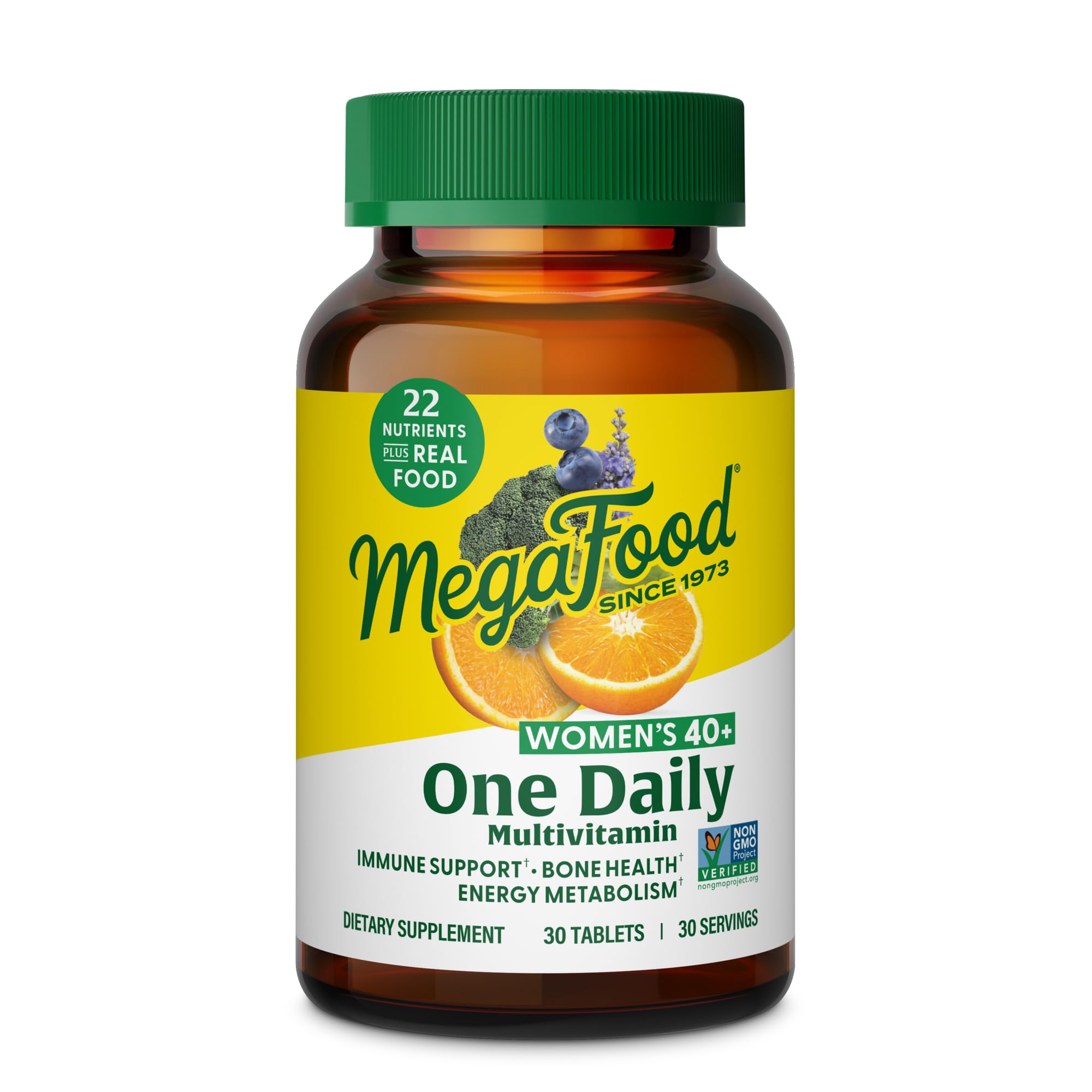 MegaFood Women's One Daily Multivitamin 40+ front view