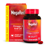 MegaRed Krill Oil 350mg front view of packaging