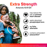 MegaRed Omega 3 Krill Oil packaging side view