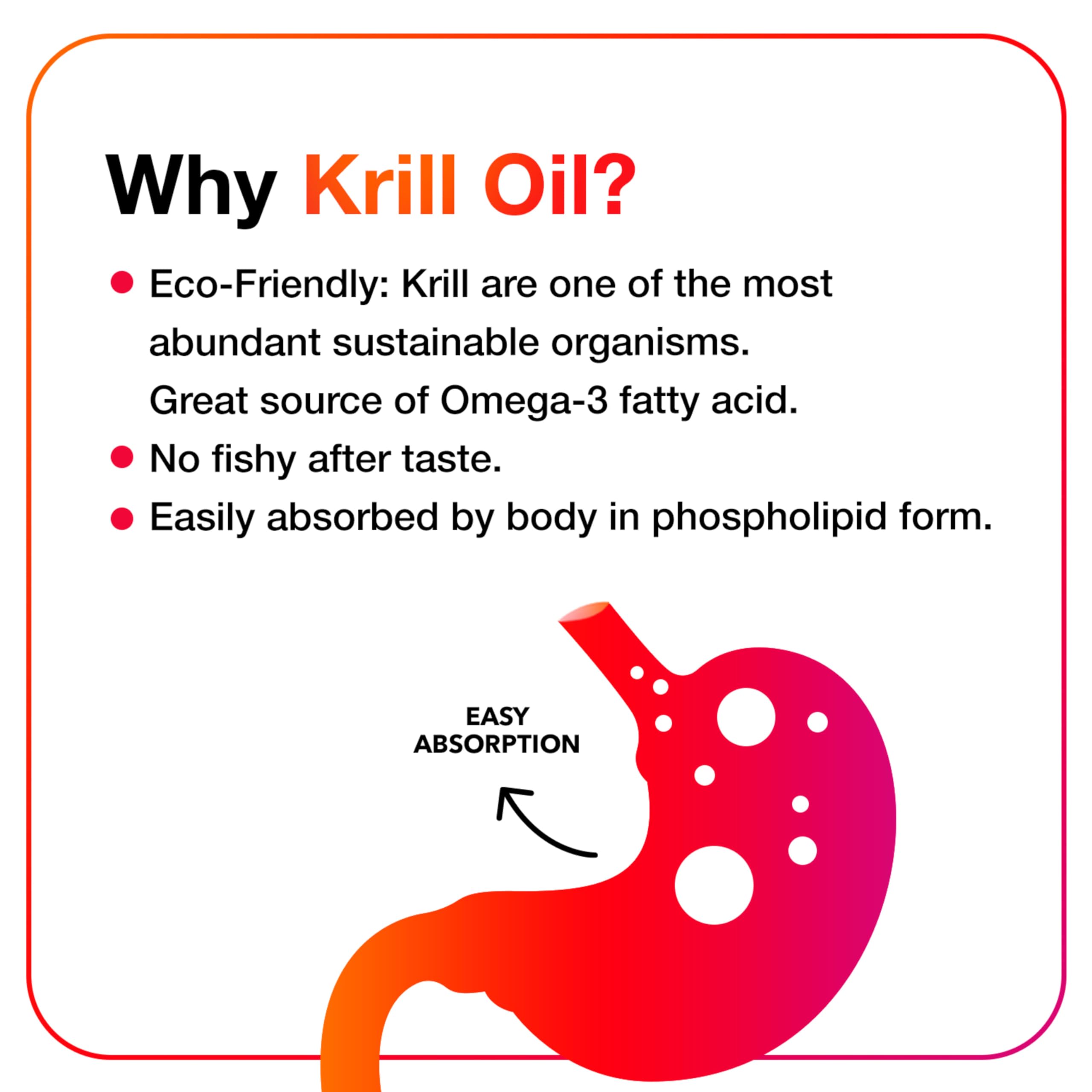 MegaRed Omega 3 Krill Oil product label