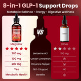 MEGNETA Berberine Liquid Drops dropper close-up