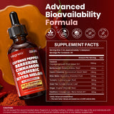 MEGNETA Berberine Liquid Drops with a measuring spoon