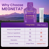 MEGNETA Liposomal Glutathione packaging close-up