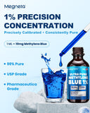 MEGNETA Methylene Blue Drops bottle with dosage dropper