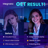 MEGNETA Methylene Blue Neuro-Redox Complex back view with ingredient list