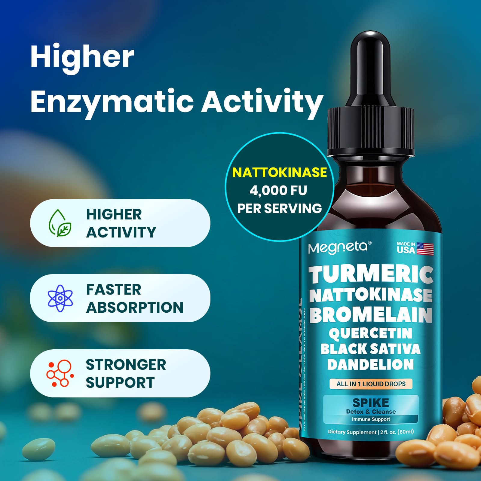MEGNETA Multi-Enzymes 7-in-1 Formula packaging