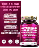 MEGNETA Nattokinase Triple-Enzyme Formula 12000 FU front view