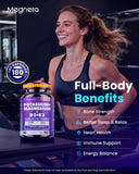 MEGNETA Vitamin D3 K2 Magnesium Potassium Supplement ingredients list