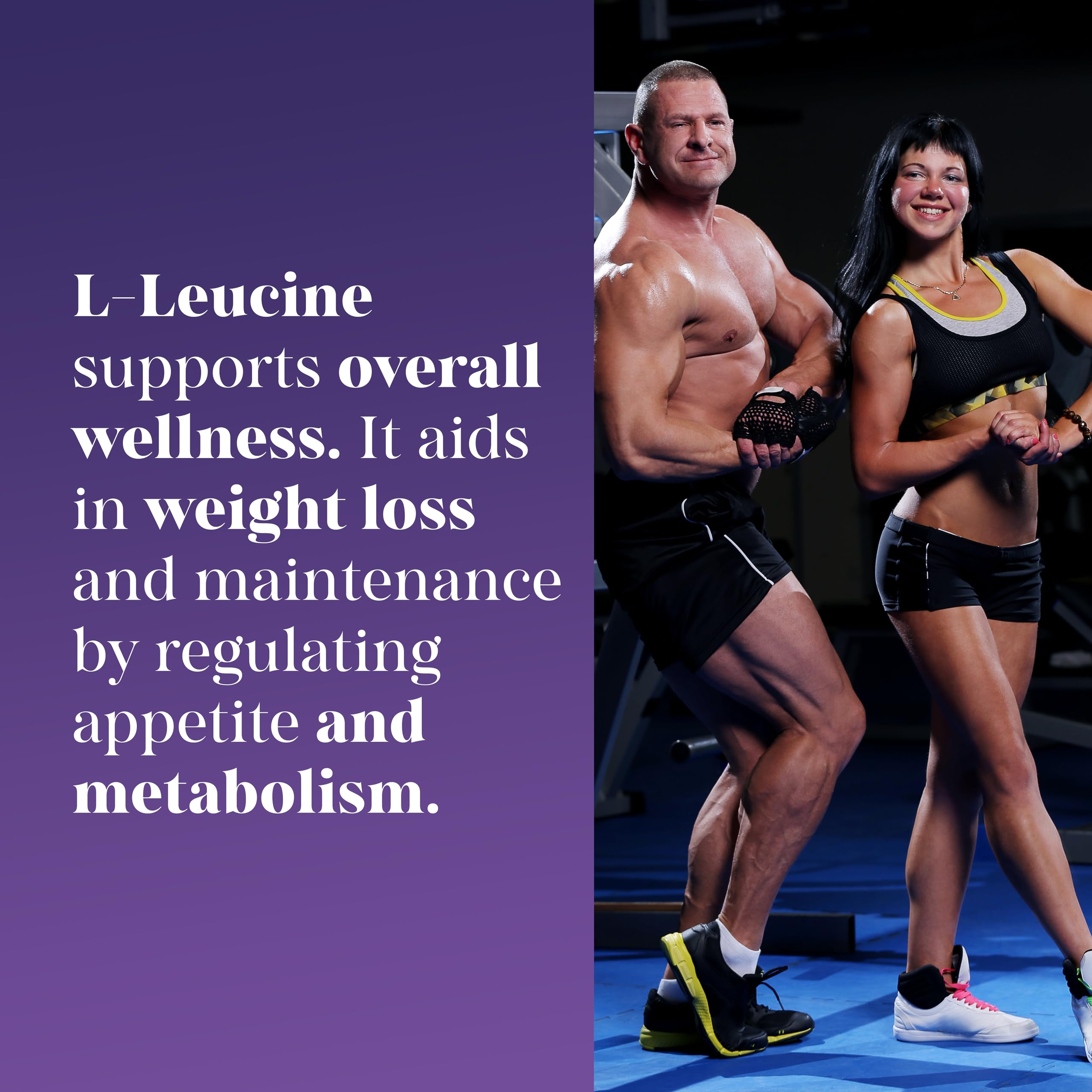 MEIBOTAN Leucine Supplement in a fitness setting
