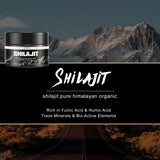 Meideal Organic Shilajit Resin 30g bottle in lifestyle setting