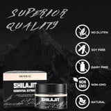 Meideal Organic Shilajit Resin 30g with warm water