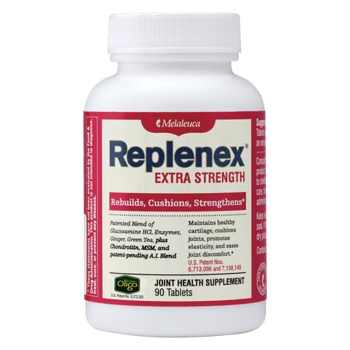 Melaleuca Replenex Joint Supplement 90 Capsules front view
