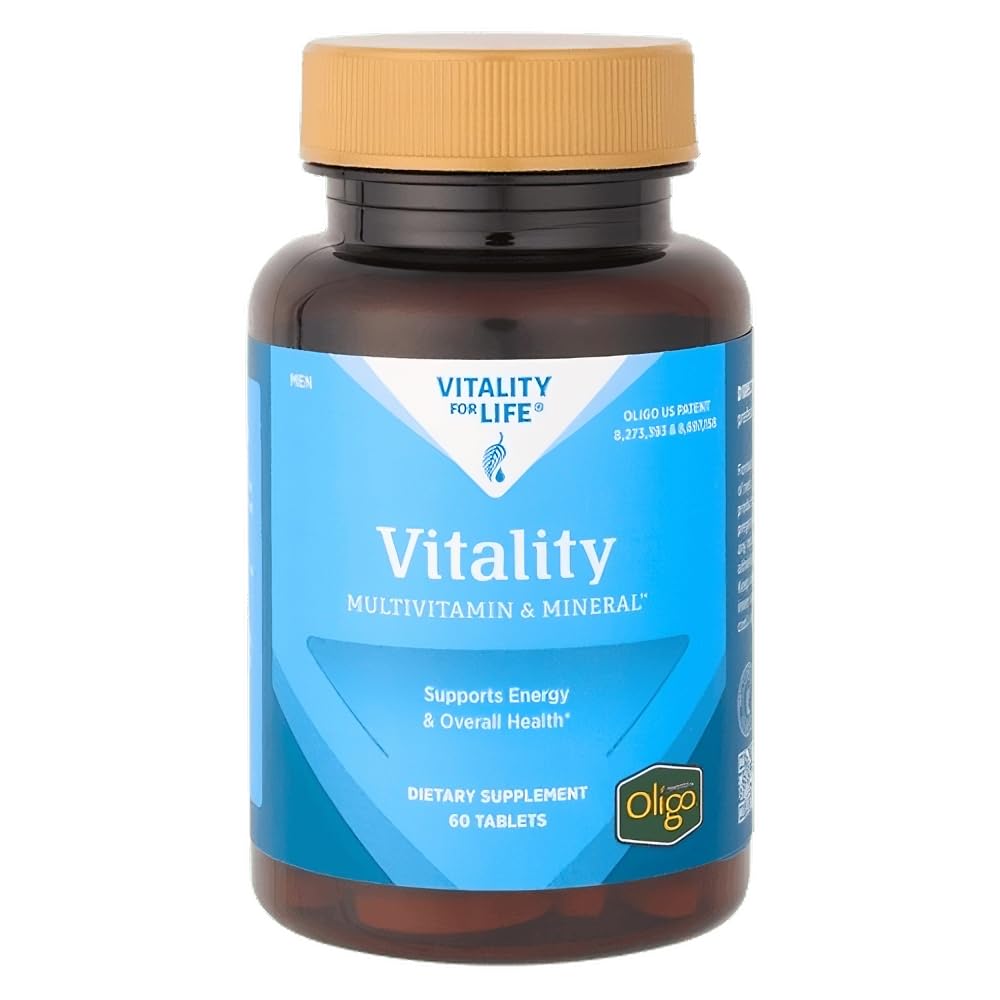 Melaleuca Vitality Multivitamin & Mineral for Men 60 tablets front view