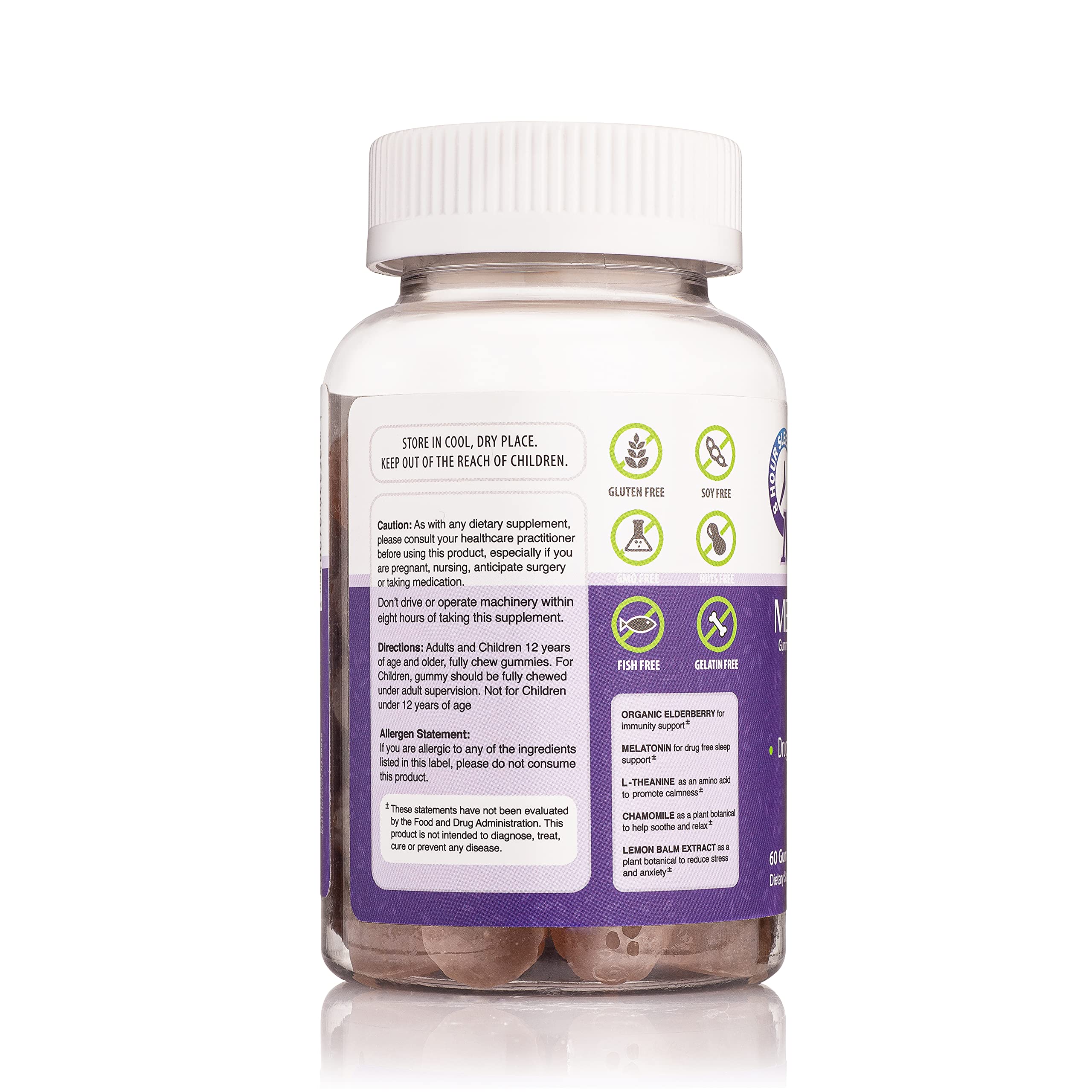 Melat-8 Sleep Gummies in a lifestyle setting
