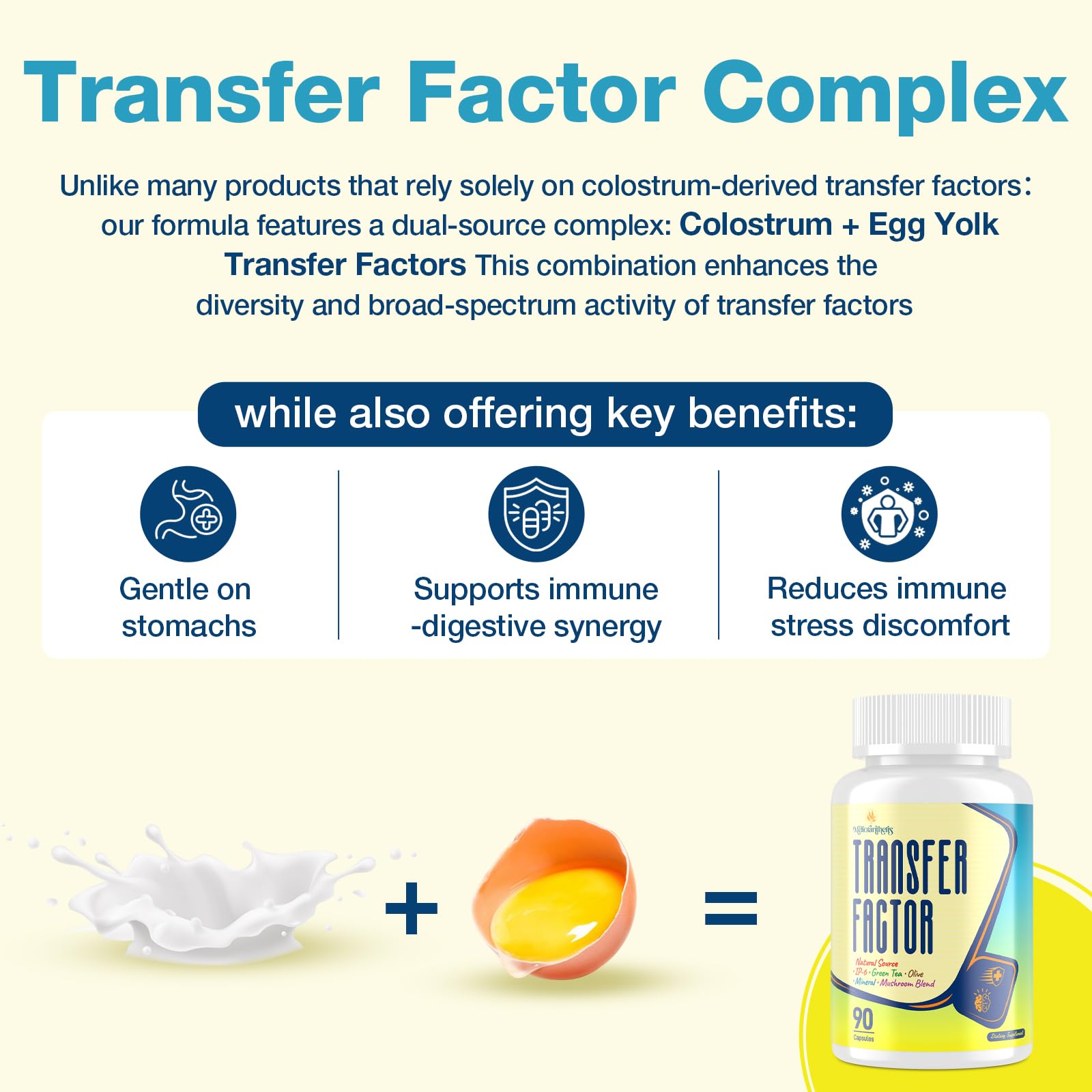 Meliorantheris Transfer Factor packaging side view