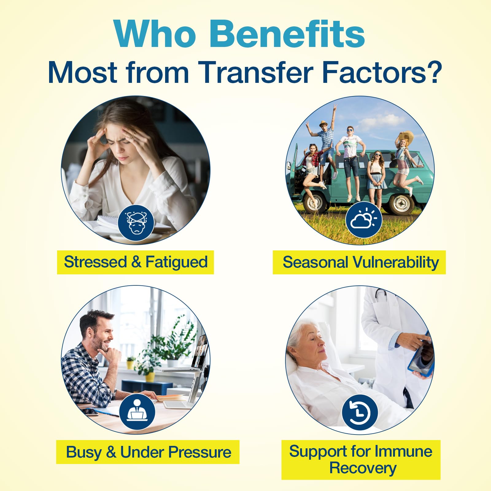 Meliorantheris Transfer Factor supplement in a lifestyle setting