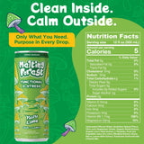 MELTING FOREST Yuzu Lime Mushroom D-Stress Drink can in lifestyle setting